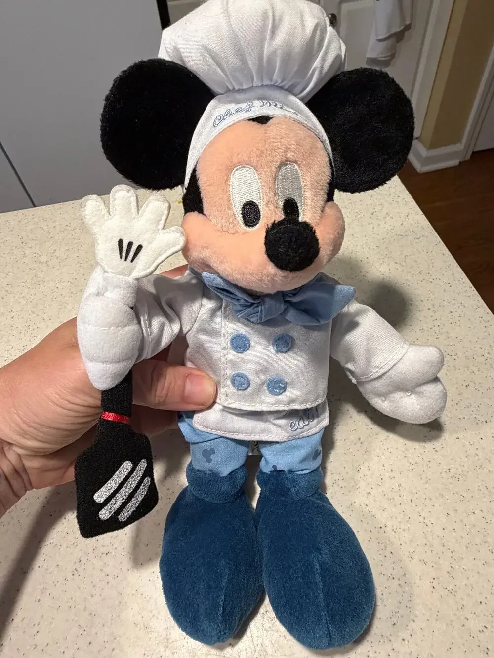 Disney World Parks Mickey Mouse Chef Beanie Plush